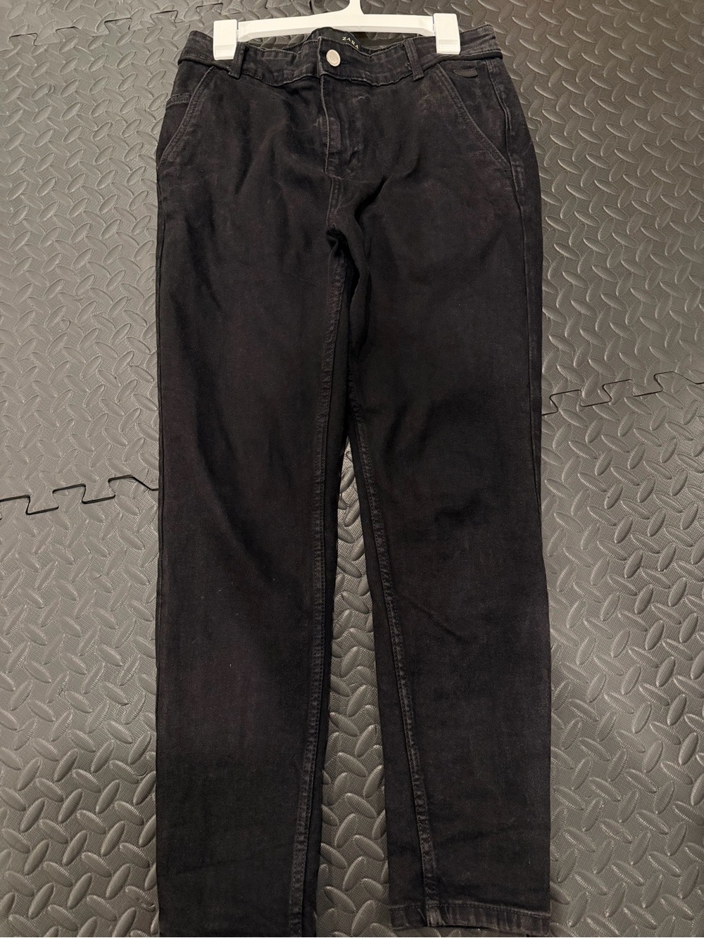Zara Men's Black Slim Chinos